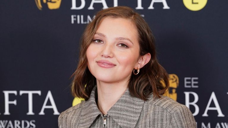 Mia McKenna-Bruce attends the BAFTA Film Awards 2025 nominations announcement,...