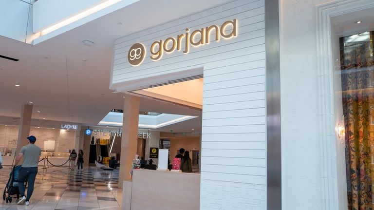 Gorjana jewelry store (pictured here in Silicon Valley, San Jose, California)...