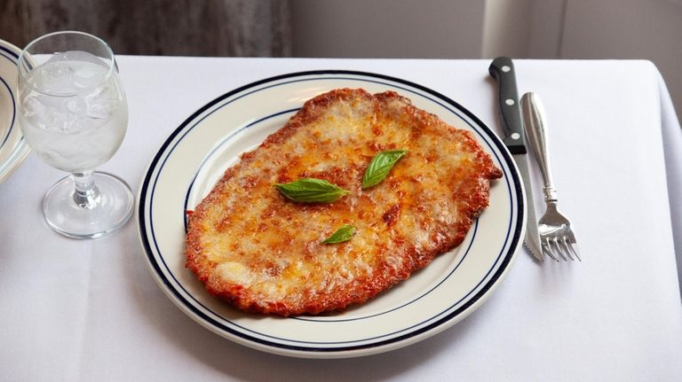 Chicken Parm at Pietro's in Roslyn.