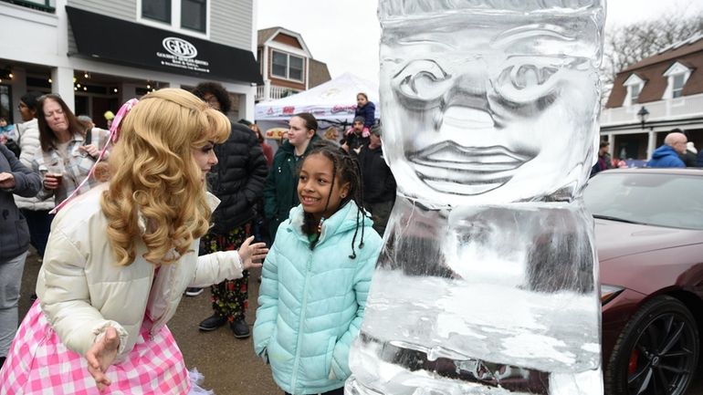 Jayla Ruiz, of Mastic Beach, and character actor Leah Eckardt...