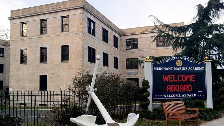 The U.S. Merchant Marine Academy in Kings Point.